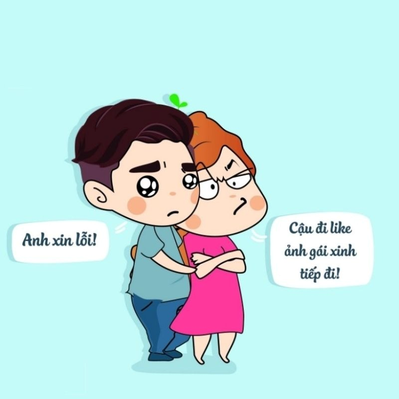 meme xin lỗi