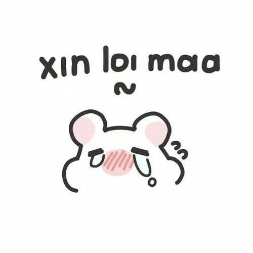 meme xin lỗi