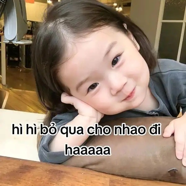 meme xin lỗi
