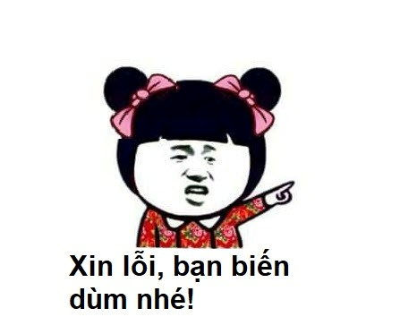 meme xin lỗi