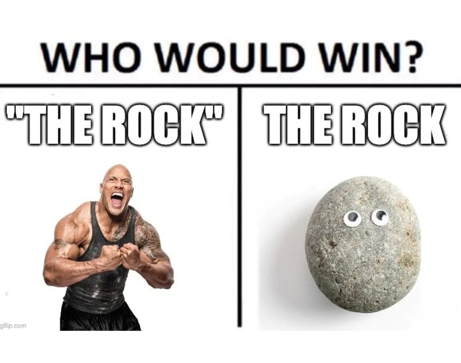 The Rock Meme