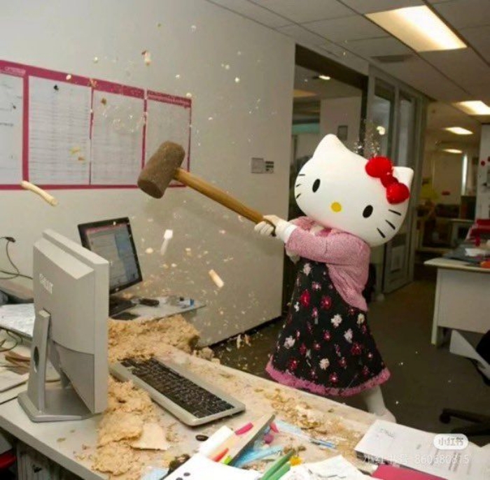Hello Kitty meme