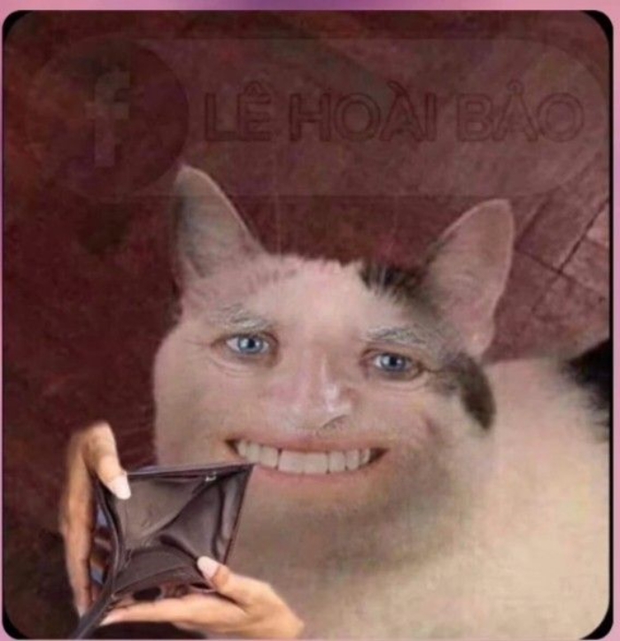 meme hết tiền