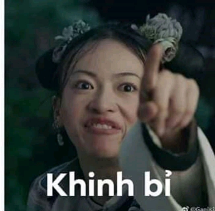 meme khinh bỉ