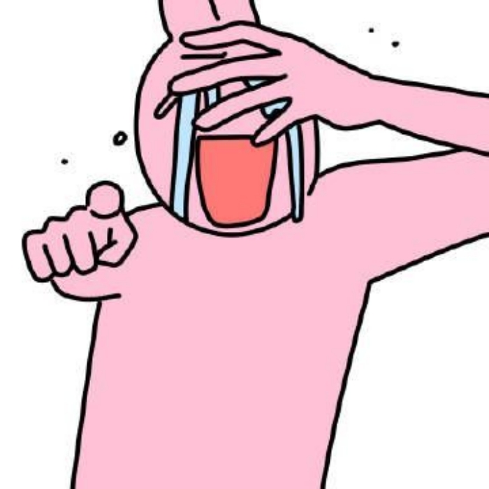 meme thỏ hồng