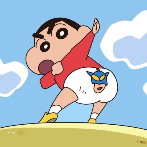 meme shin cậu bé bút chì