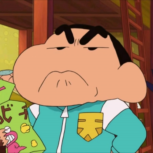 meme shin cậu bé bút chì