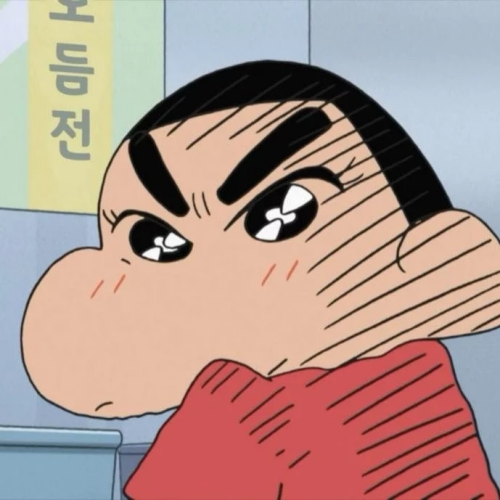 meme shin cậu bé bút chì