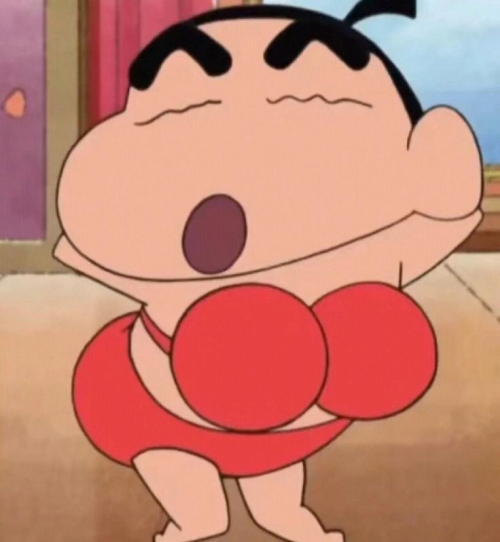 meme shin cậu bé bút chì