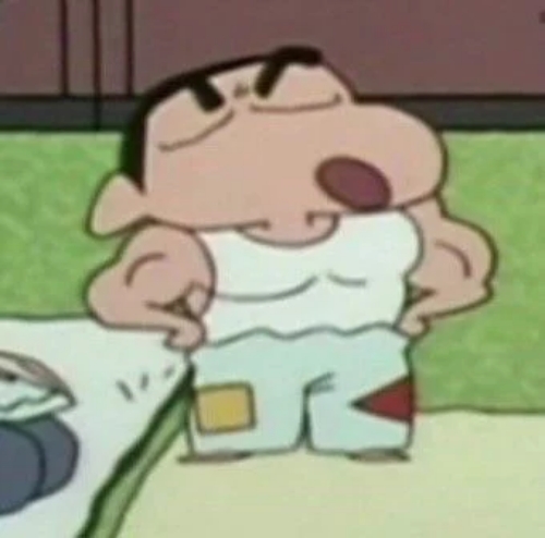 meme shin cậu bé bút chì