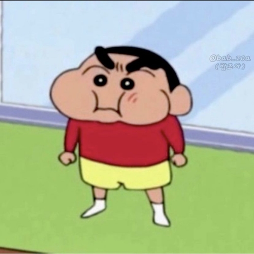 meme shin cậu bé bút chì