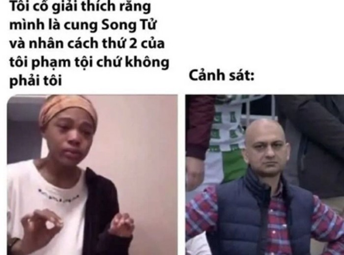 meme chống nạnh