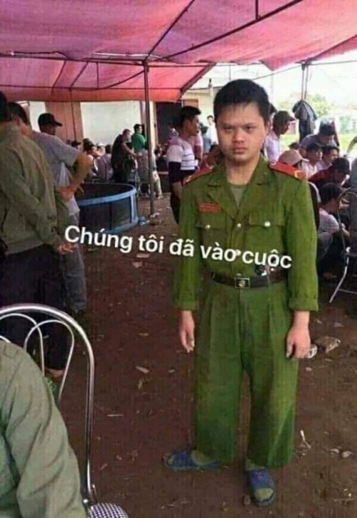 meme công an