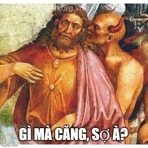 meme bạn sợ à