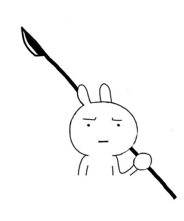 meme cầm dao
