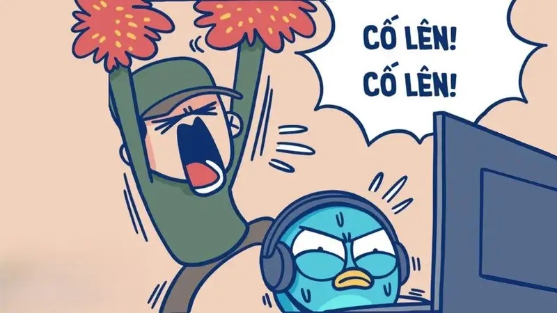 meme cố lên
