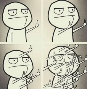 Meme Ngón Giữa