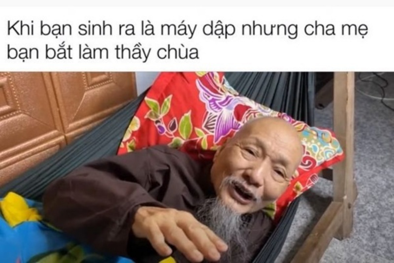 Meme thầy ông nội