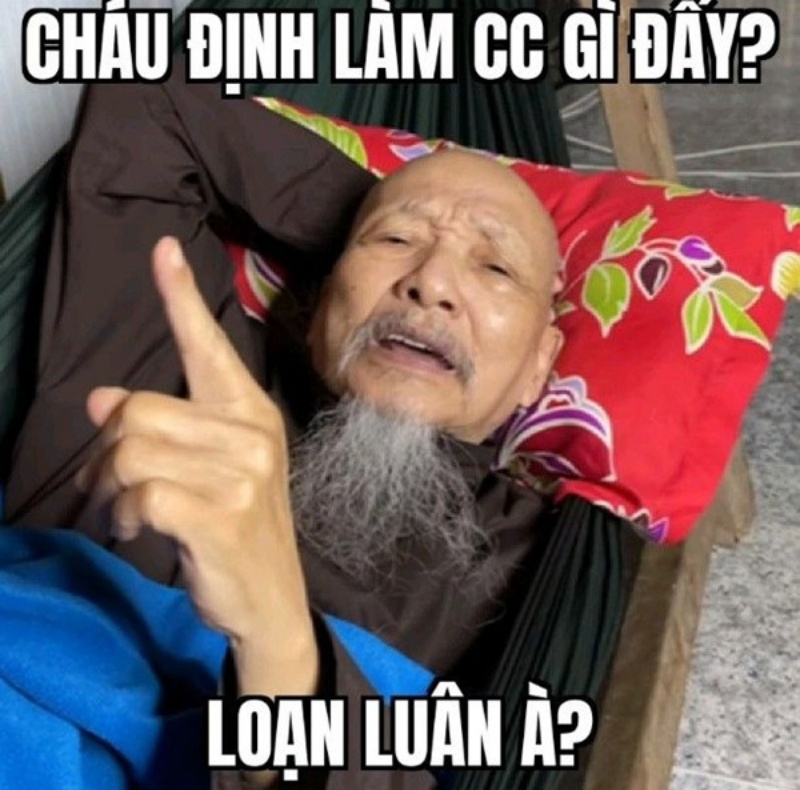 Meme thầy ông nội