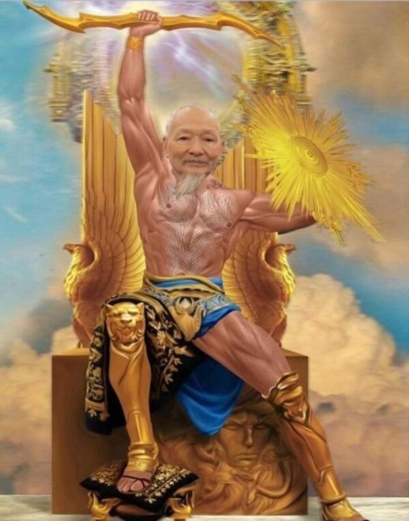 Meme thầy ông nội