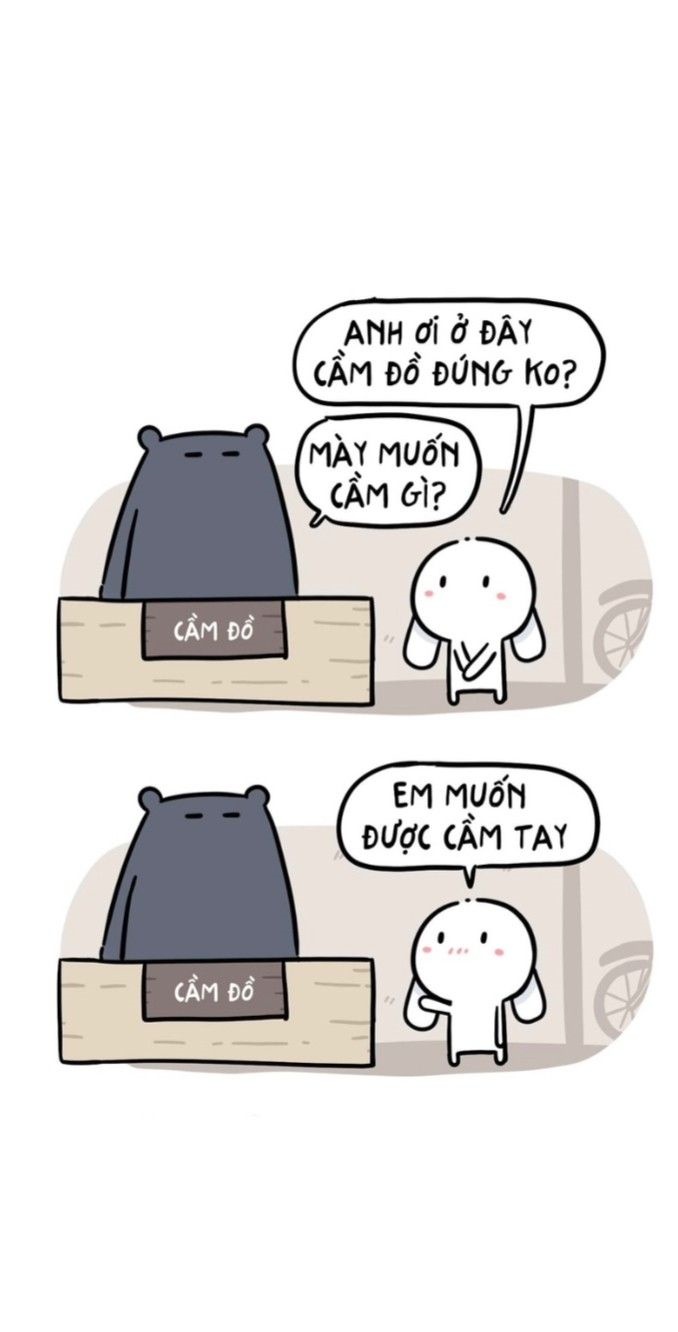 Meme thỏ 7 màu