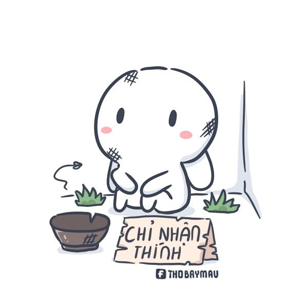Meme thỏ 7 màu