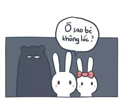 Meme thỏ 7 màu