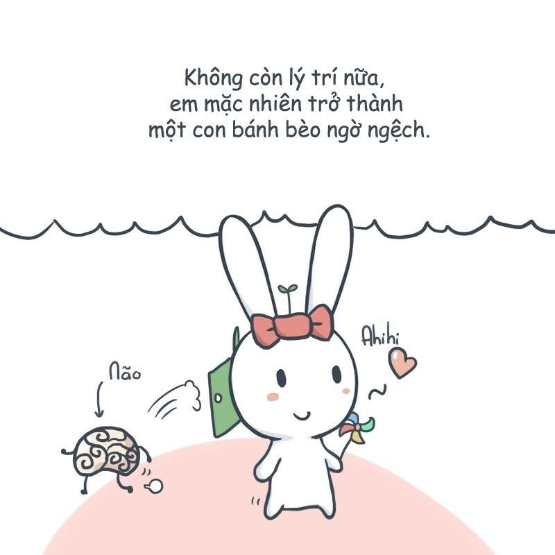 Meme thỏ 7 màu
