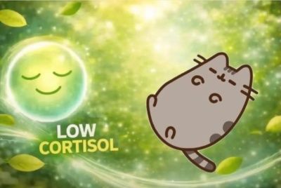 low cortisol meme