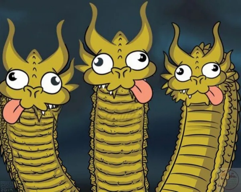 Meme 3 Con Rồng