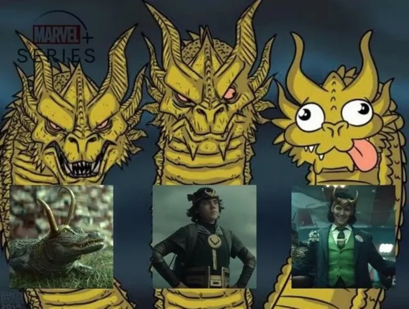 Meme 3 Con Rồng