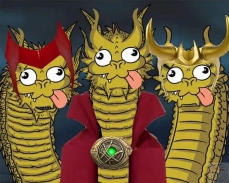 Meme 3 Con Rồng