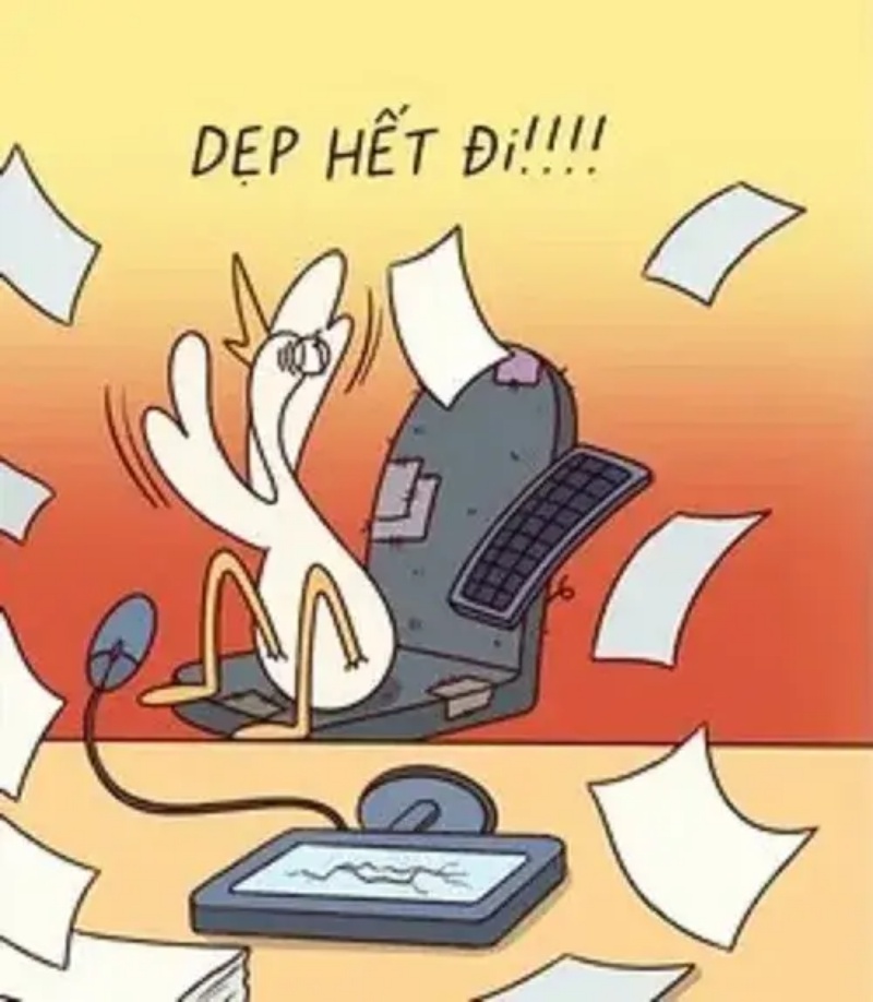 Meme Mệt Mỏi