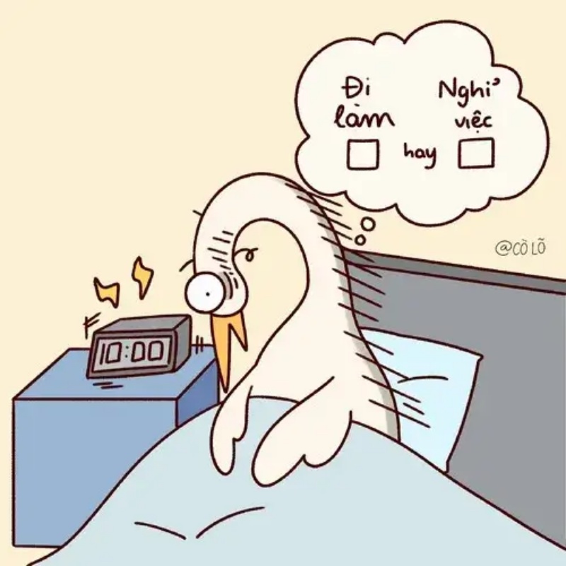 Meme Mệt Mỏi